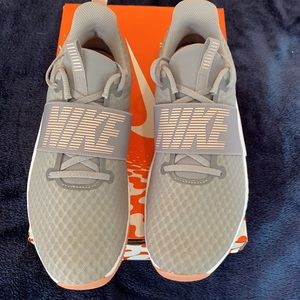 Nike Renew TR9 Sneakers, Size 11.5, Color: Atmosphere Grey/Echo Pink